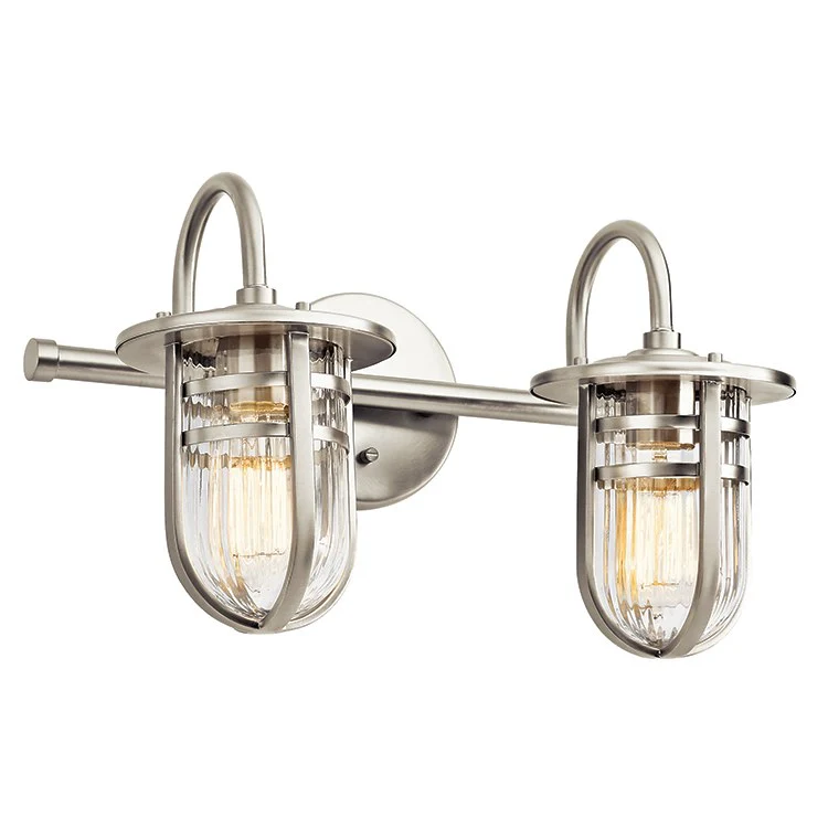 Caparros Two-Light Bathroom Vanity Fixture - Frankwebs