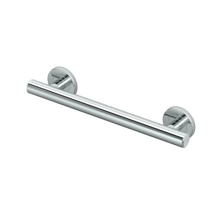 Grab Bar Latitude II 12 Inch Satin Nickel Wall Mount Stainless Steel ADA - Frankwebs
