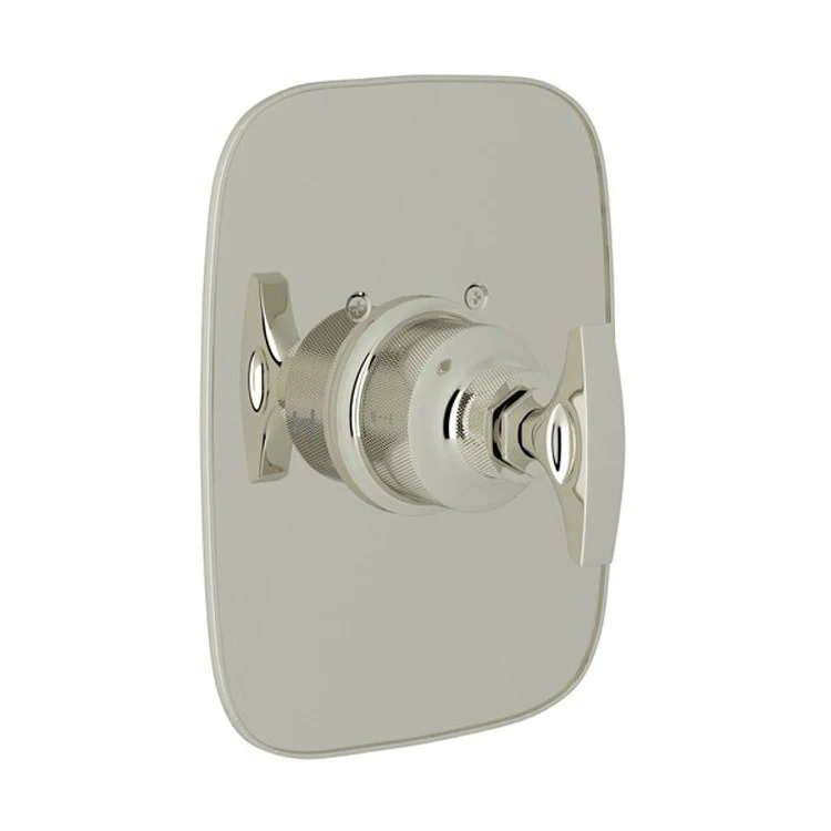 Thermostatic Trim Graceline Less Volume Control 1 Dial Satin Nickel 3/4 Inch 12 Gallons per Minute - Frankwebs