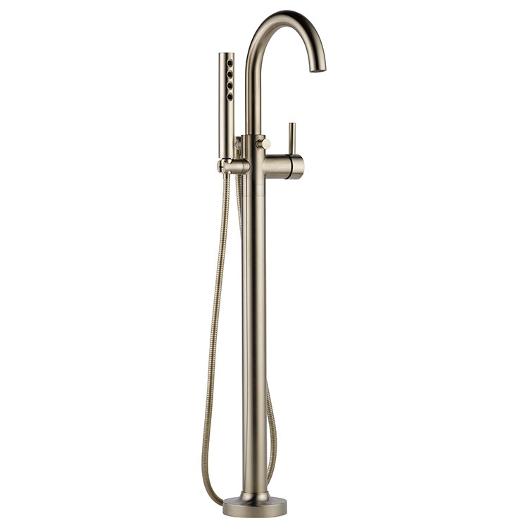 Odin Single Handle Freestanding Tub Filler with Handshower - Frankwebs