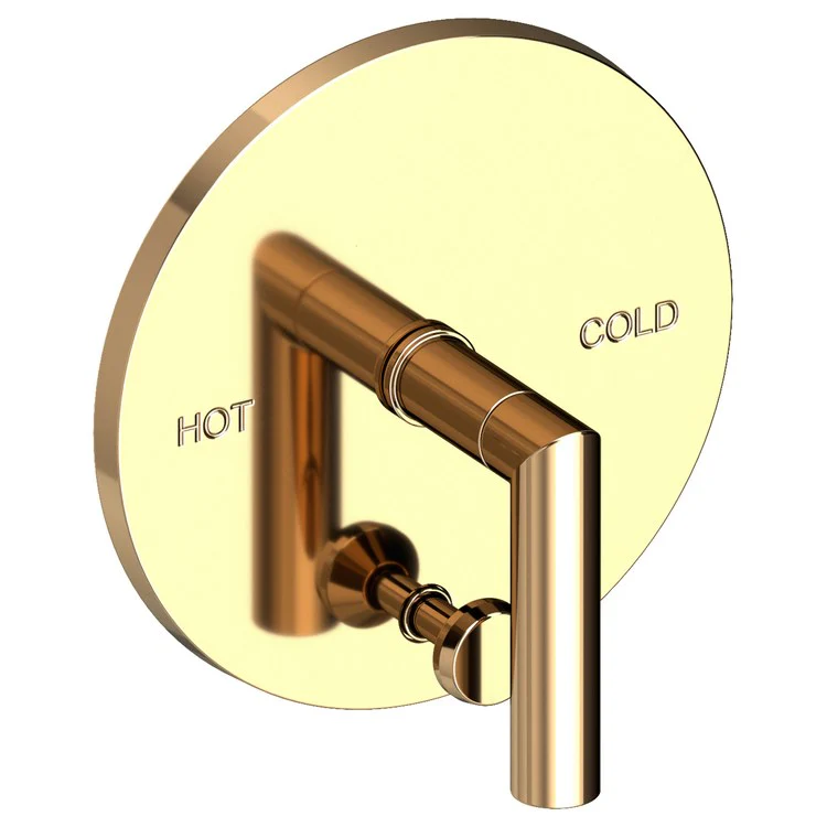 Pavani Pressure Balance Tub/Shower Valve Trim Only with Lever Handle - Satin Bronze PVD - Frankwebs