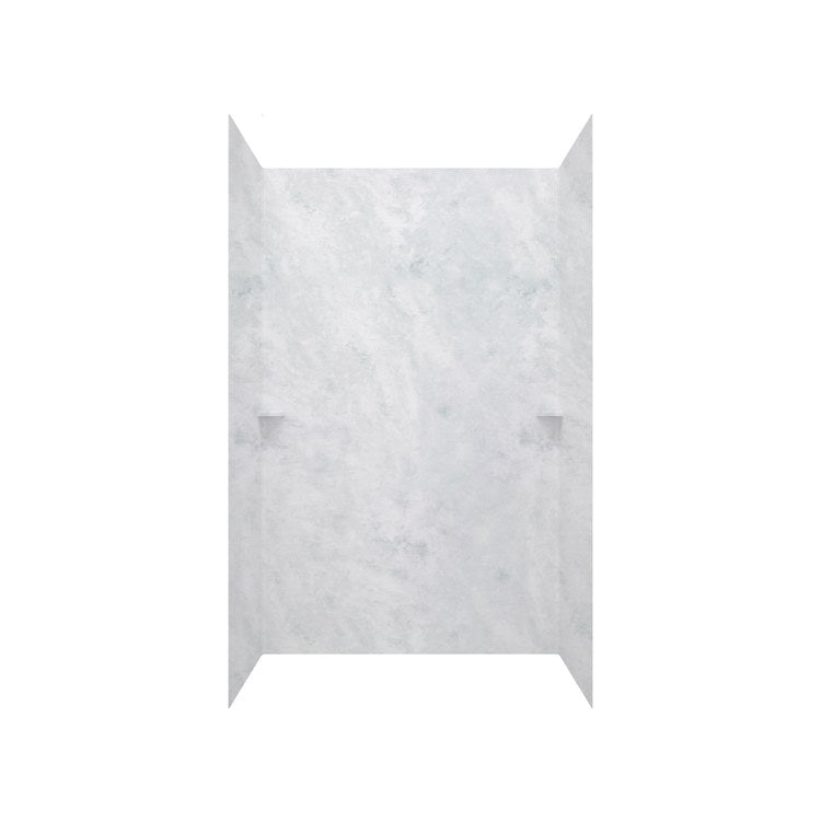 Shower Wall Swanstone Kit White 3 Panels 36 x 36 x 72 Inch - Frankwebs