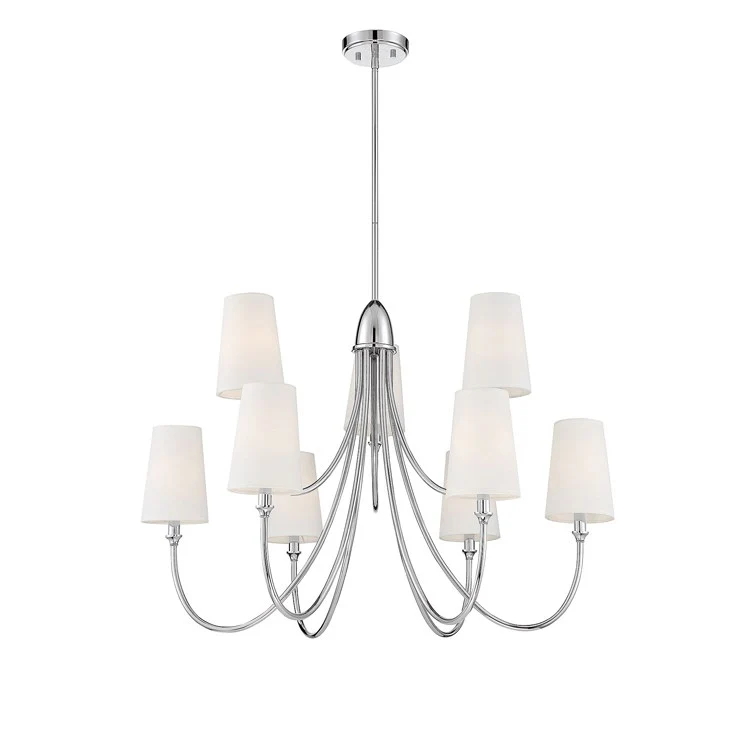 Cameron Nine-Light Chandelier - Frankwebs