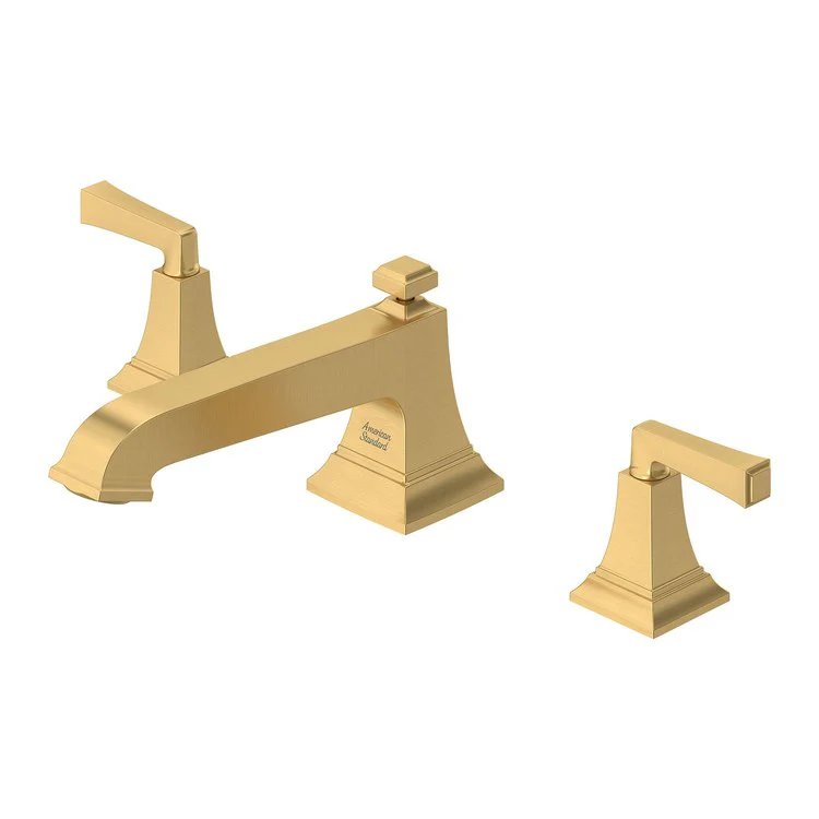 Roman Tub Trim Town Square S with Handshower 2 Lever Brushed Cool Sunrise ADA - Frankwebs