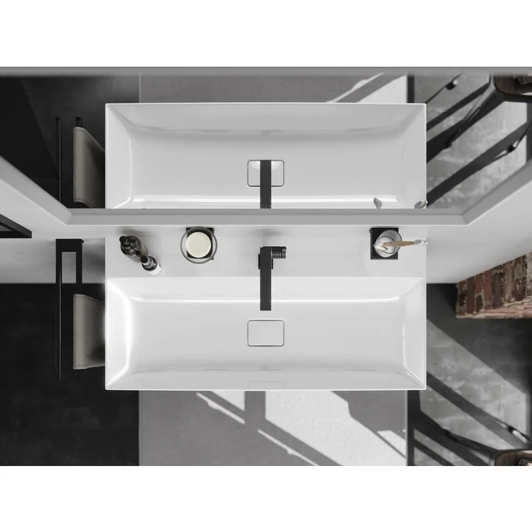 Towel Bar AddStoris 18 Inch Dual Matte Black Metal - Frankwebs