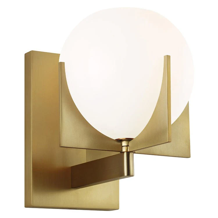 Abbott Single-Light Bathroom Wall Sconce - Frankwebs