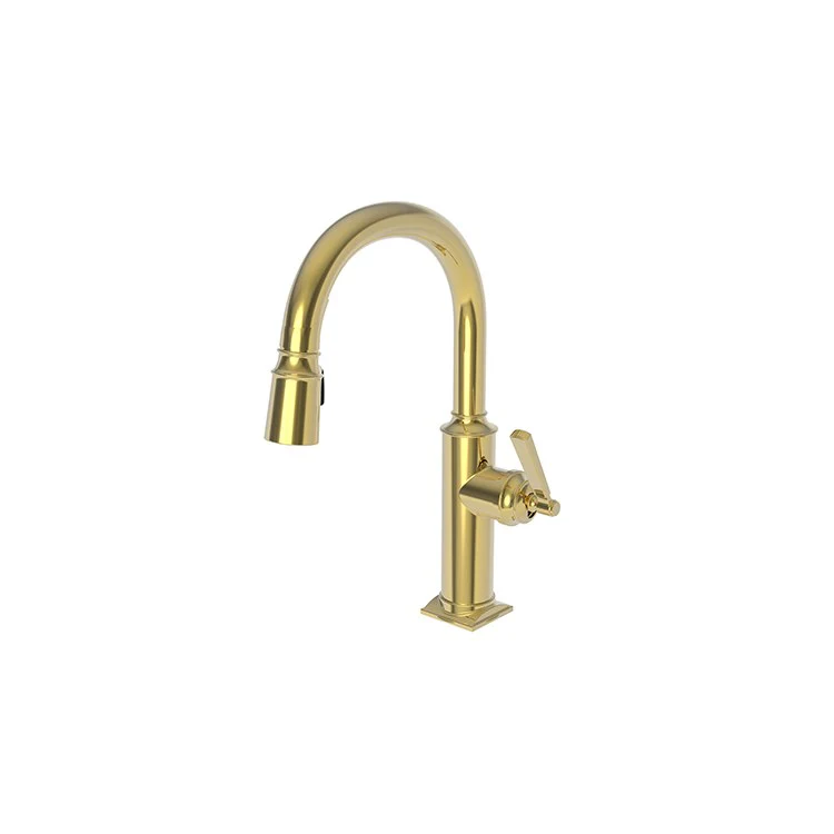 Bar Faucet Adams 1 Lever ADA Venetian Bronze Pull Down Swivel Brass Spout Height 8-2/7 Inch 1.8 Gallons per Minute - Frankwebs