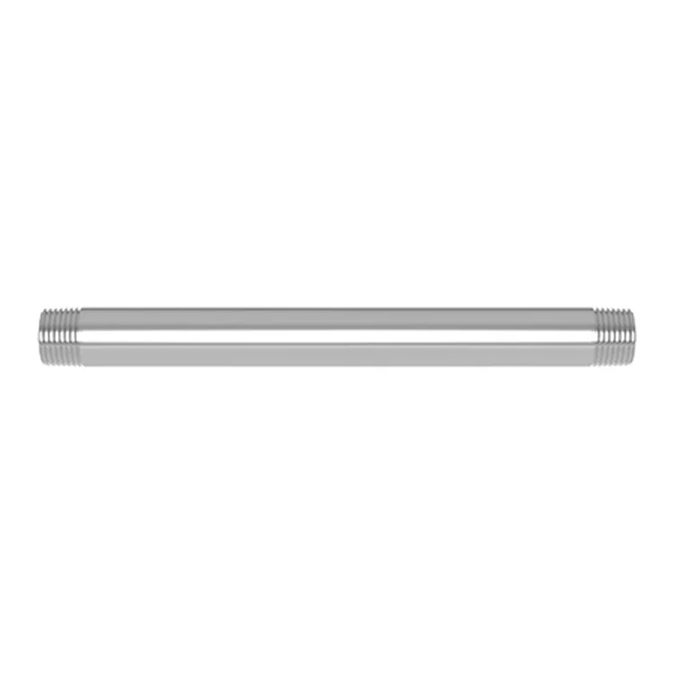 Shower Arm Polished Brass Uncoated Living 8 Inch 1/2