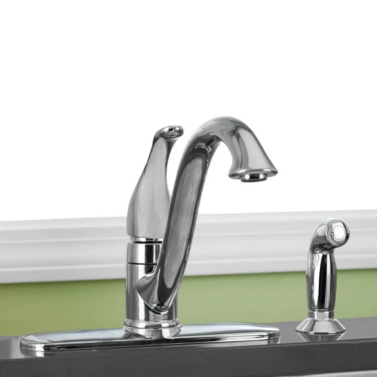 Camerist Single Handle Kitchen Faucet with Side Sprayer - Frankwebs