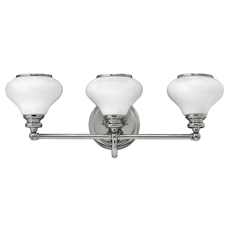 Ainsley Three-Light Bathroom Lighting Fixture - Frankwebs
