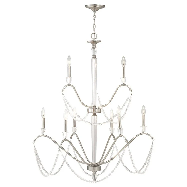 Stratham Nine-Light Two-Tier Chandelier - Frankwebs