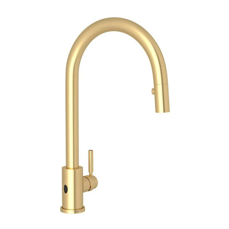 Kitchen Faucet Holborn with Touchless Technology 1 Lever Polished Chrome Pull Down C-Spout Touchless Senses Presence 1.75 Gallons per Minute - Frankwebs