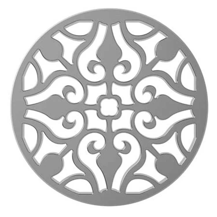 Shower Drain Tub and Shower Round Elegant 4 Inch Polished Brass Uncoated Living Brass for Drain Throat 277-03 - Frankwebs