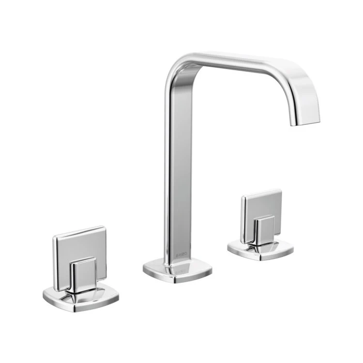 Lavatory Faucet Allaria Widespread 6-16 Inch Spread Less Handle ADA WaterSense Matte Black 1.2 Gallons per Minute Square - Frankwebs