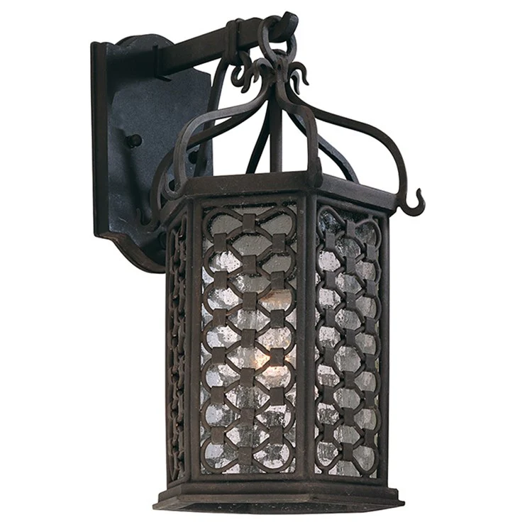 Los Olivos Single-Light Small Outdoor Wall Lantern - Frankwebs