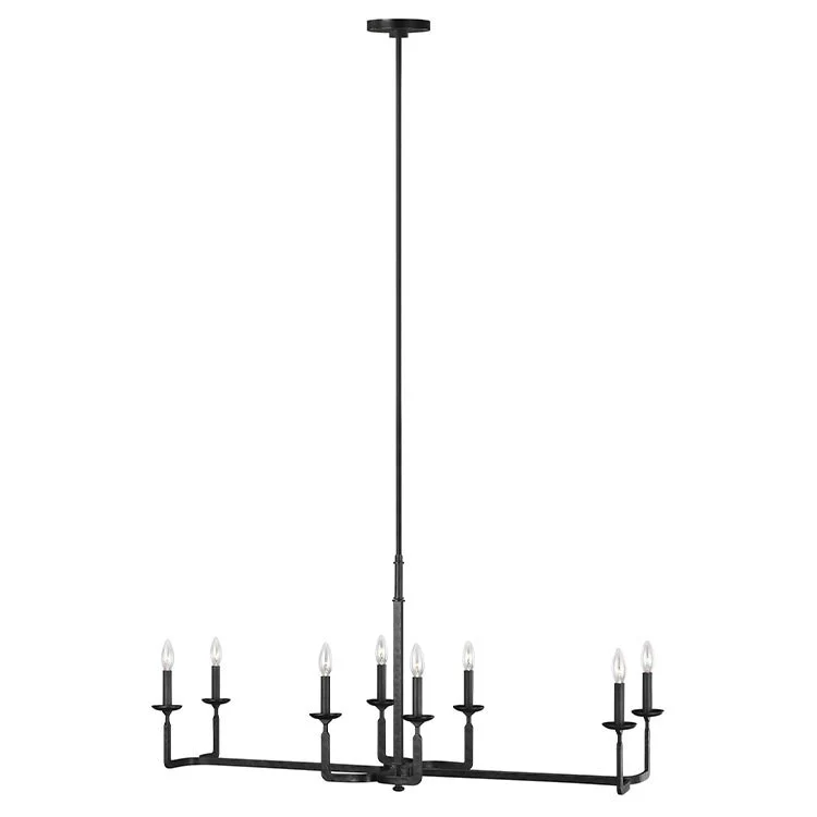Ansley Eight-Light Linear Chandelier - Frankwebs