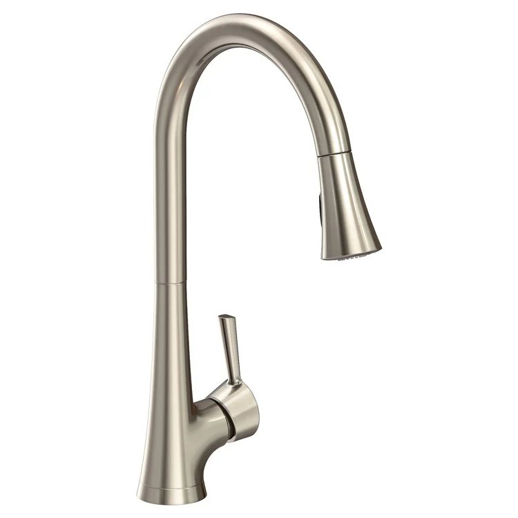 Kitchen Faucet Vespera 1 Lever ADA Matte White Pull Down Spout Height 10 Inch 1.8 Gallons per Minute - Frankwebs