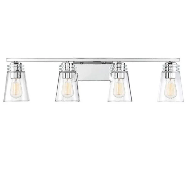 Brannon Four-Light Bathroom Vanity Fixture - Frankwebs
