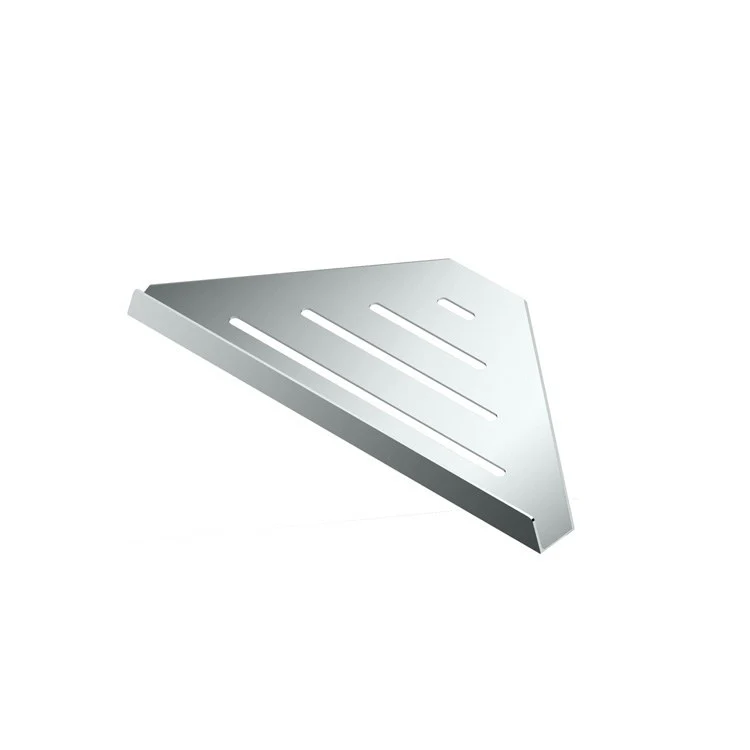 Shelf Elegant Corner Shelf Brushed Nickel 9 Inch Stainless Steel - Frankwebs