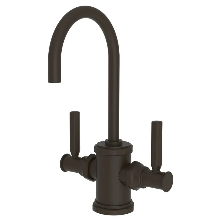 Water Dispenser Heaney Hot and Cold 2 Lever Gooseneck Matte White - Frankwebs