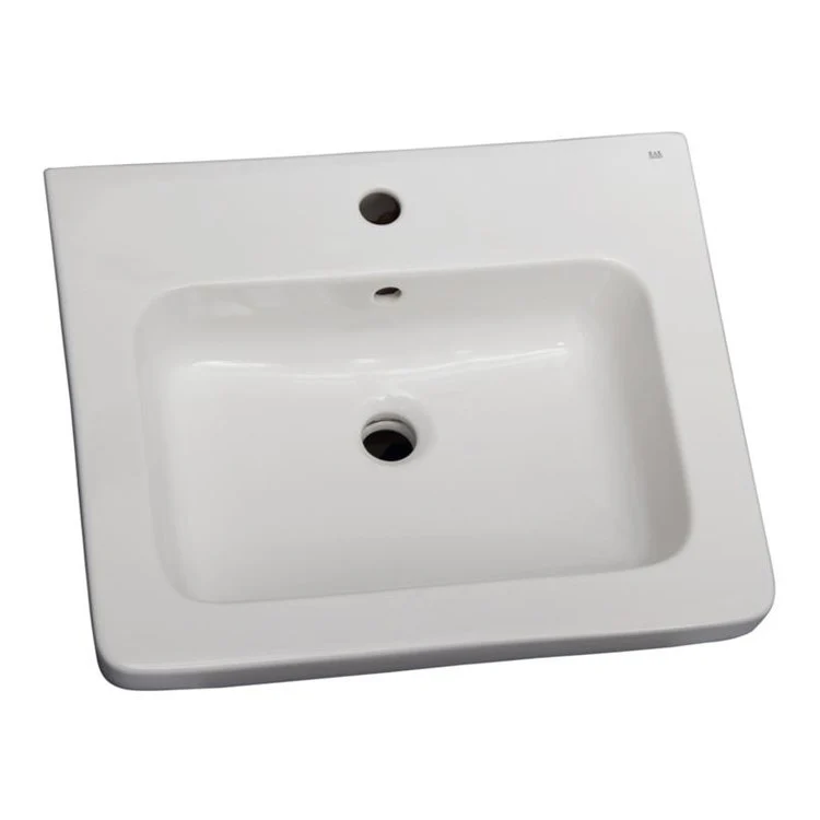 Pedestal Top Resort 500 15 Inch White Vitreous China Rectangle - Frankwebs