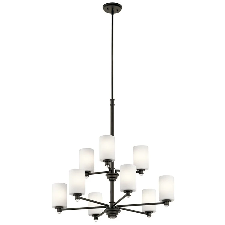 Joelson Nine-Light Two-Tier Chandelier - Frankwebs