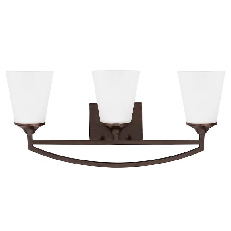 Hanford Three-Light LED Bathroom Vanity Fixture - Frankwebs