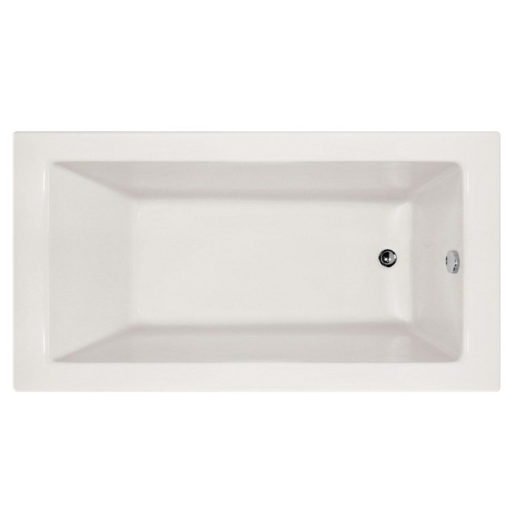 Soaking Tub Designer Collection Sydney 72 x 32 Inch Alcove Tub Only Right Hand White Acrylic - Frankwebs