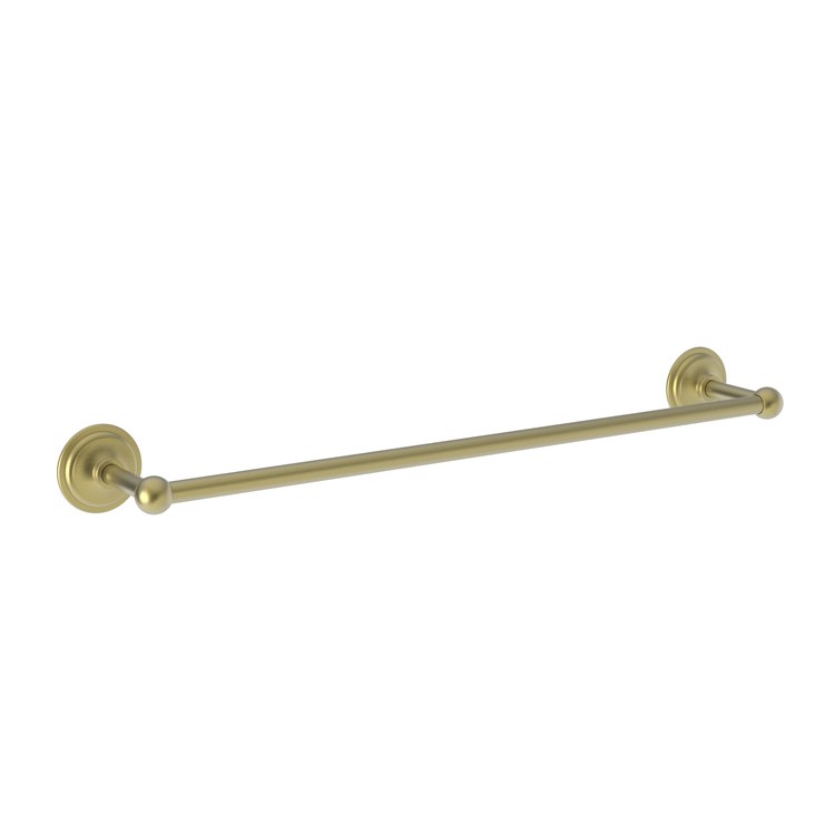 Towel Bar Miro 18 Inch Polished Brass Uncoated Living Brass 3-2/5 Inch - Frankwebs