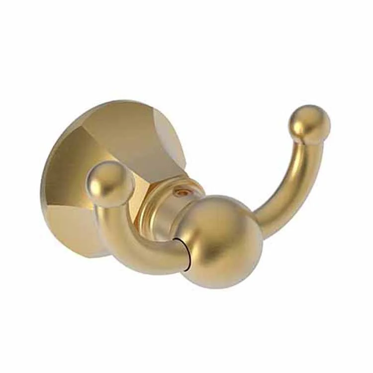 Robe Hook Metropole Double Polished Gold PVD 2-1/3 Inch Wall Mount Brass - Frankwebs