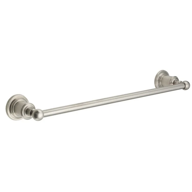 Towel Bar Miramar 24 Inch Satin Nickel Brass - Frankwebs