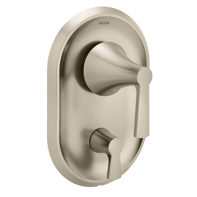 Shower Trim Jase Posi-Temp with Diverter Valve 2 Lever Brushed Nickel ADA - Frankwebs