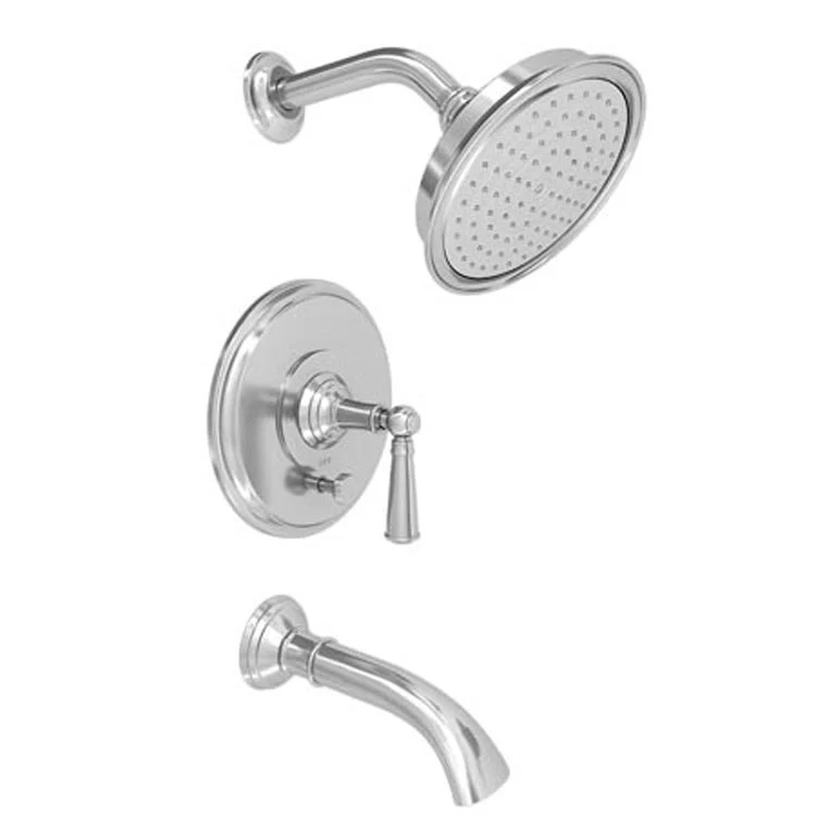 Aylesbury Pressure Balance Tub/Shower Trim with Lever Handle - English Bronze - Frankwebs