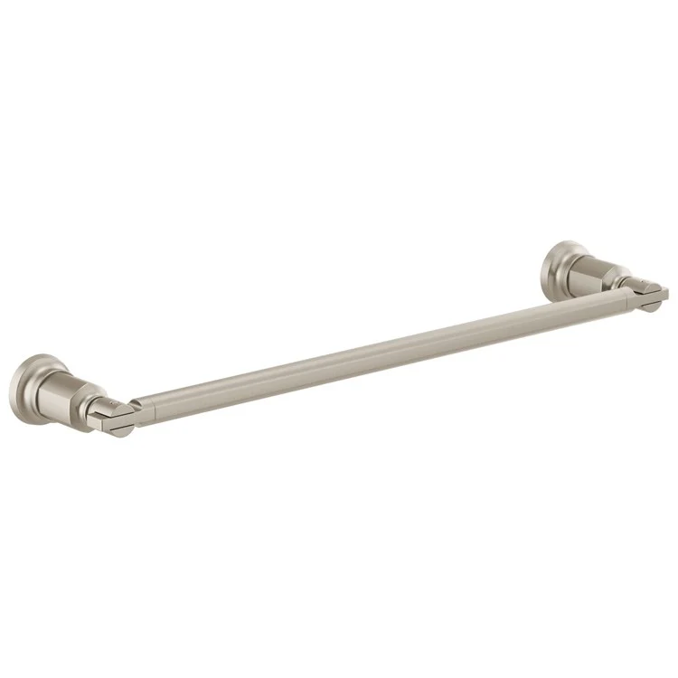 Towel Bar Invari 18 Inch Brilliance Luxe Steel Metal 3-9/16 Inch Wall Mount - Frankwebs