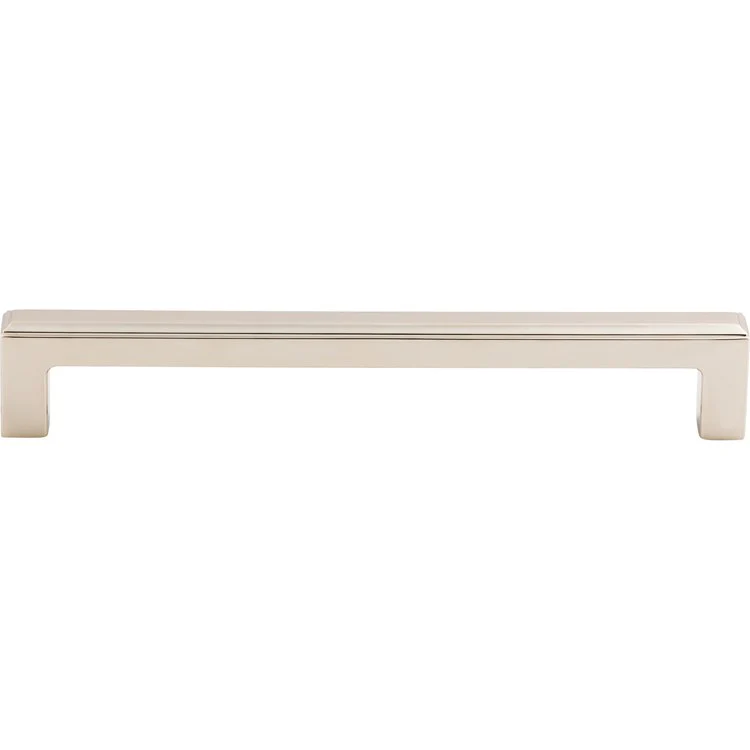 Pull Transcend Podium Brushed Satin Nickel Zinc Alloy 6-5/16 Inch - Frankwebs