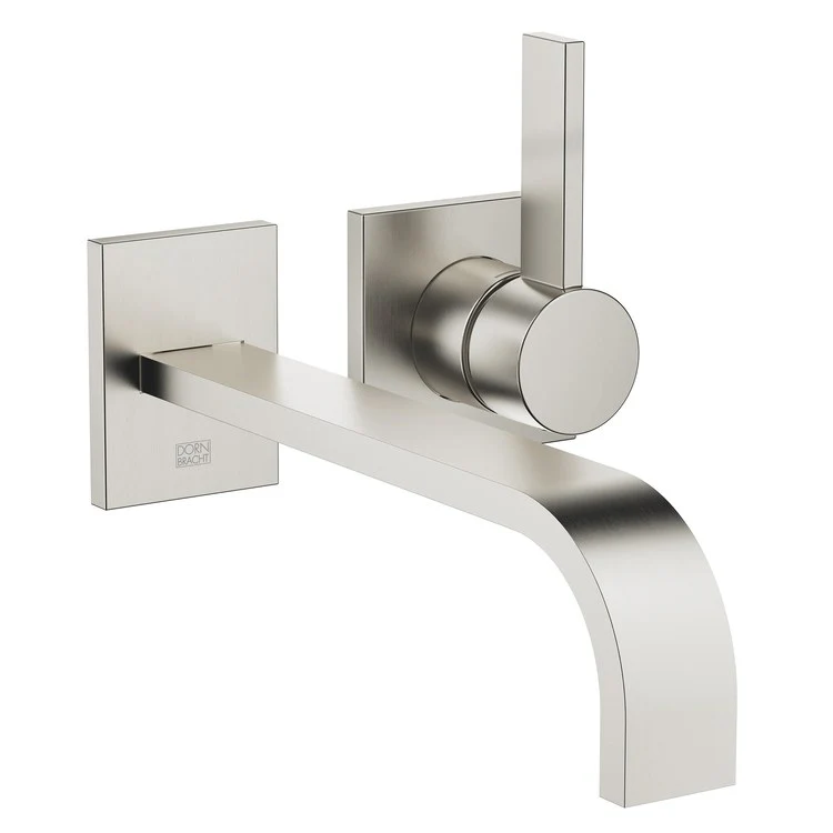 Lavatory Faucet MEM Wall Mount Mixer 1 Lever ADA WaterSense Chrome 1.2 Gallons per Minute Less Drain 2 Hole - Frankwebs