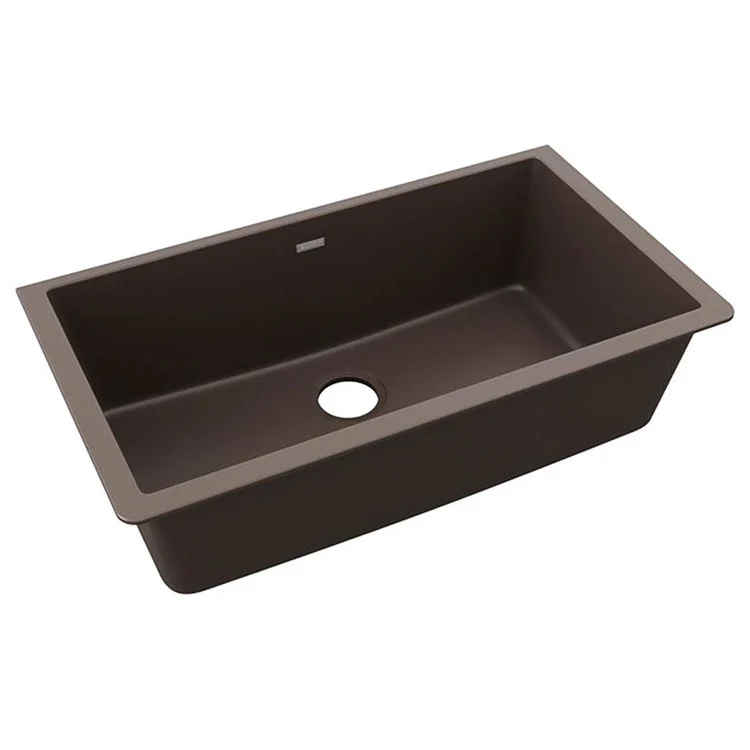 Kitchen Sink Quartz Classic 33 x 18.5 Inch Single Bowl White Undermount - Frankwebs