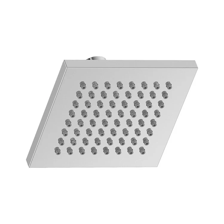 Showerhead Duro 1 Function Brushed Bronze 4 Inch 1.5 Gallons per Minute Fixed Full Spray - Frankwebs