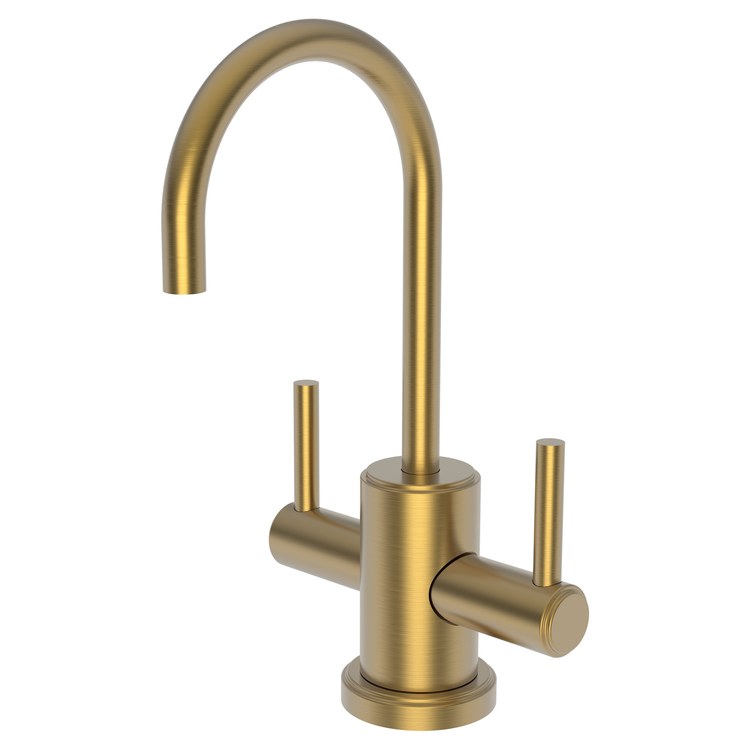 Water Dispenser Seager Hot and Cold 2 Lever Gooseneck Antique Nickel - Frankwebs