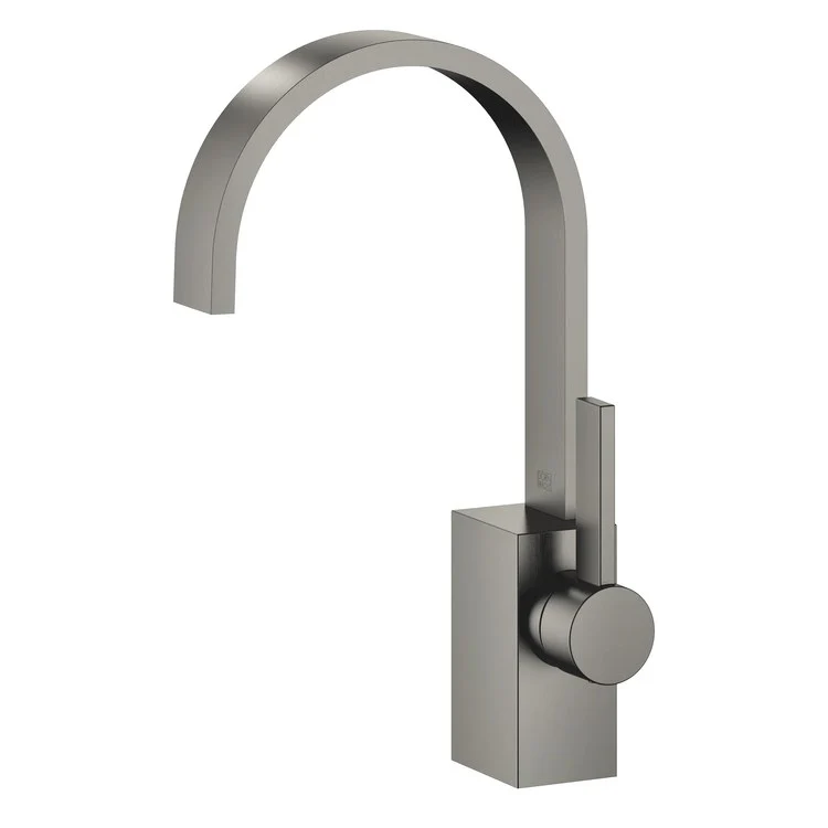 Lavatory Faucet MEM Mixer 1 Lever ADA Brushed Dark Platinum 1.2 Gallons per Minute Less Drain 1 Hole - Frankwebs