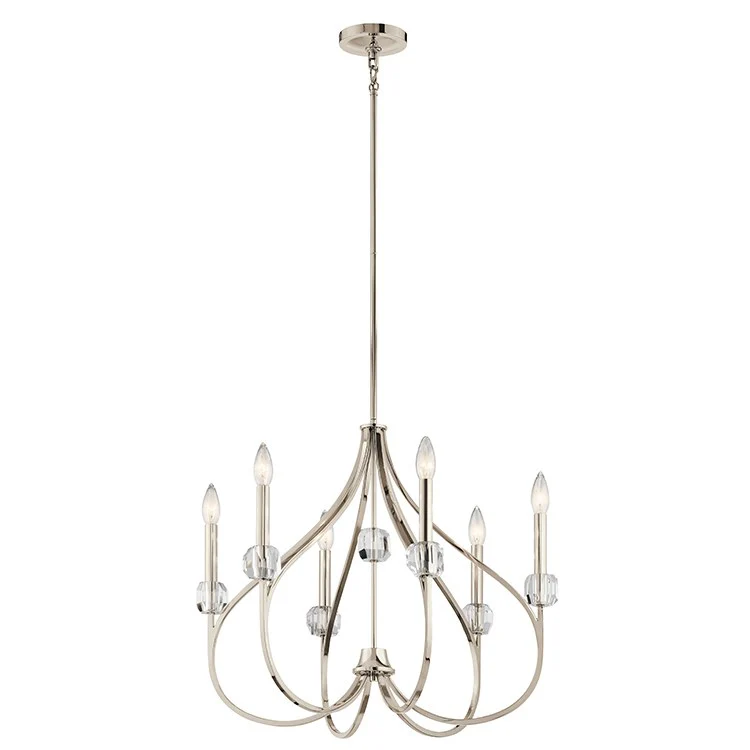 Eloise Six-Light Chandelier - Frankwebs