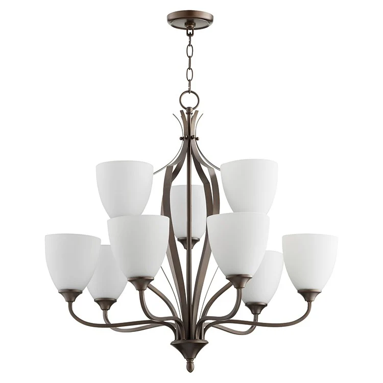 Jardin Nine-Light Two-Tier Chandelier - Frankwebs