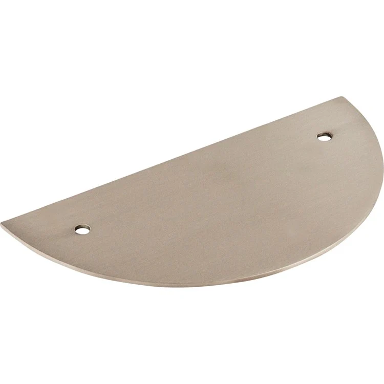 Backplate Sanctuary Half Circle 3-1/2 Inch Brushed Satin Nickel Steel TK54BSN - Frankwebs