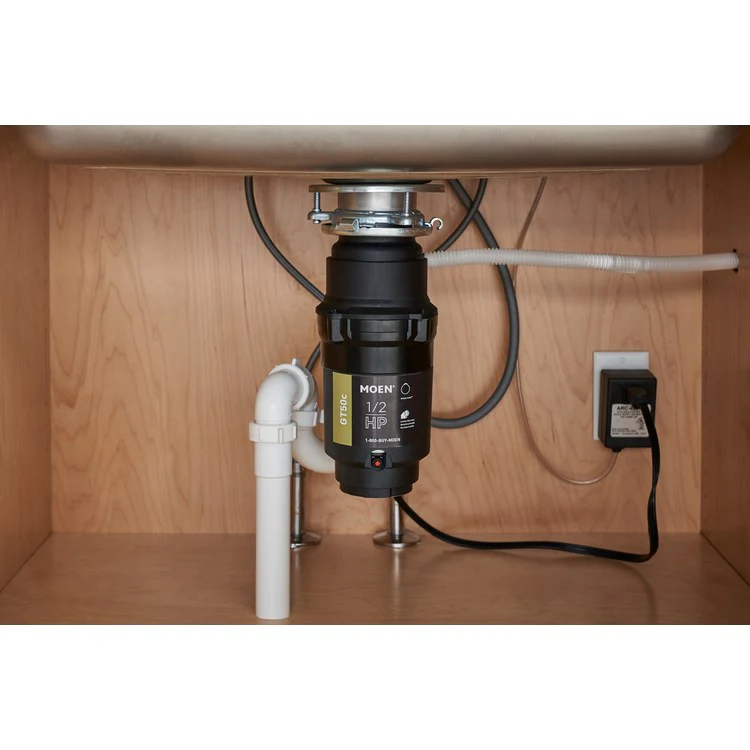 Garbage Disposal GT Pro 1/2 Horsepower 5 Year Improved Install 2600 Revolutions per Minute 115 Volt - Frankwebs