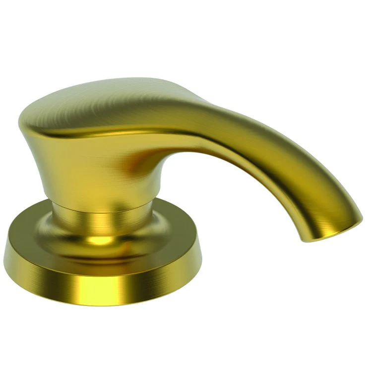 Soap Dispenser Vespera Aged Brass Deck Mount Brass Pump - Frankwebs