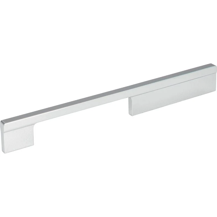 Drawer Pull Atlas Off Centers Polished Chrome Aluminum 7-9/16 Inch 10 x 3/8 Inch - Frankwebs