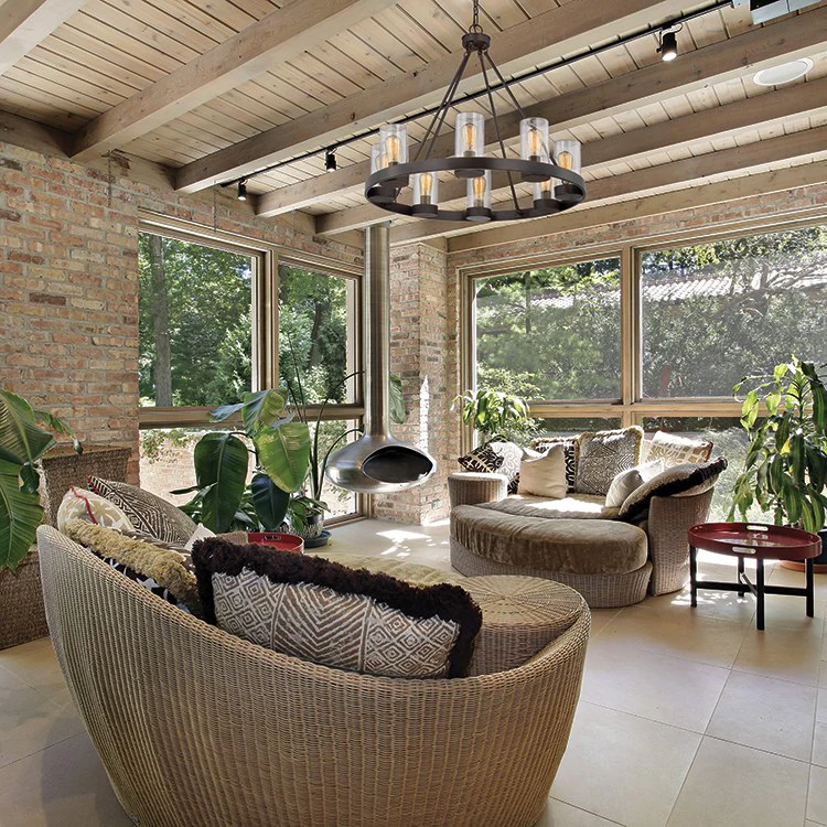 Inman Eight-Light Outdoor Chandelier - Frankwebs