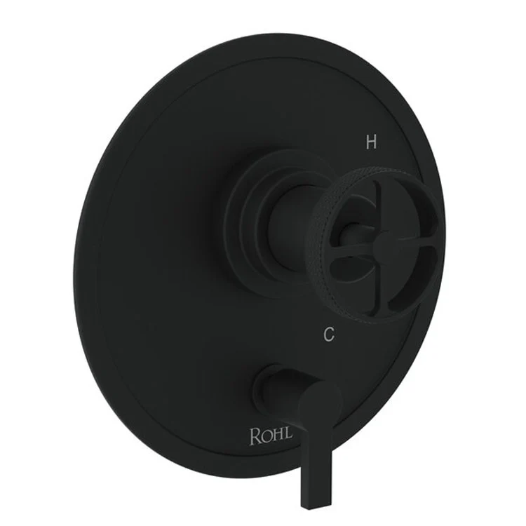 Pressure Balance Valve Trim Campo with Diverter 1 Industrial Metal Wheel Tuscan Brass 5.5 Gallons per Minute - Frankwebs