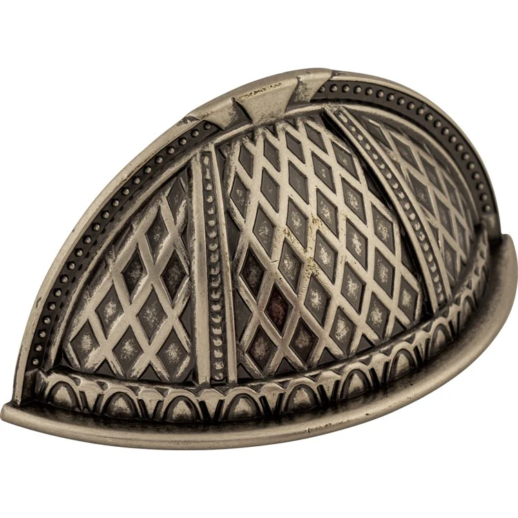 Pull Trevi for Decorative Hardware Pewter Antique Zinc Alloy 1-1/2 Inch - Frankwebs