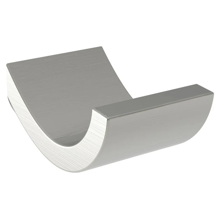 Robe Hook Secant Single White 1 Inch 2-1/2 Inch Wall Mount Brass - Frankwebs
